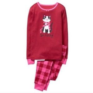 Gymboree Cozy Cat Pajamas